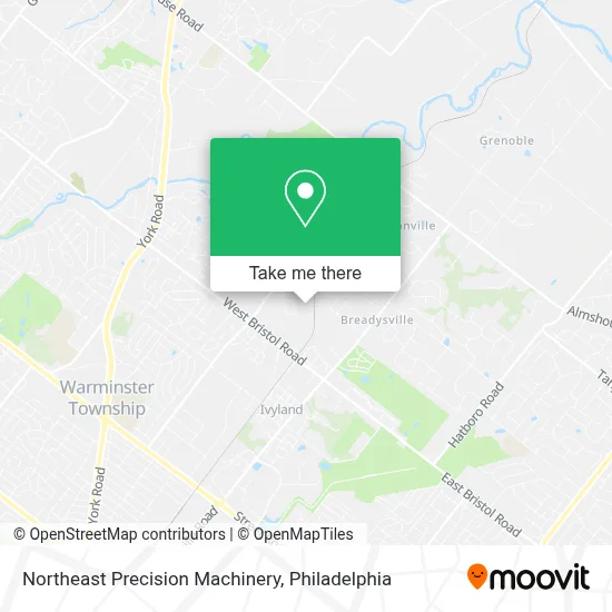 Northeast Precision Machinery map