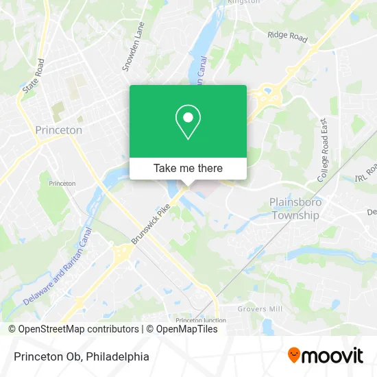 Princeton Ob map