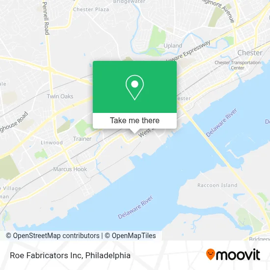 Roe Fabricators Inc map