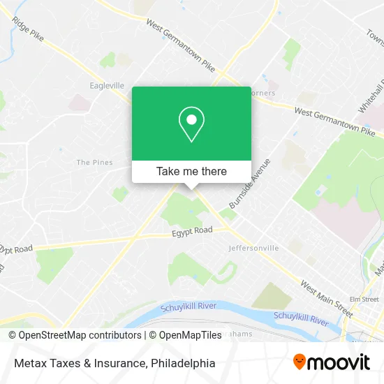 Metax Taxes & Insurance map