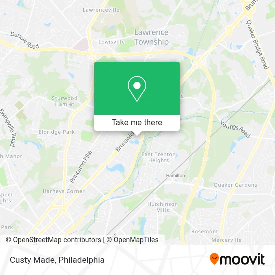 Custy Made map