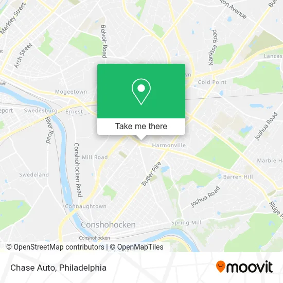 Chase Auto map