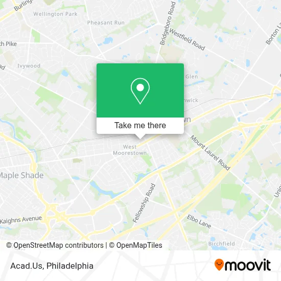 Acad.Us map