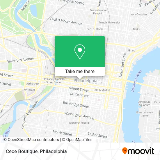 Cece Boutique map