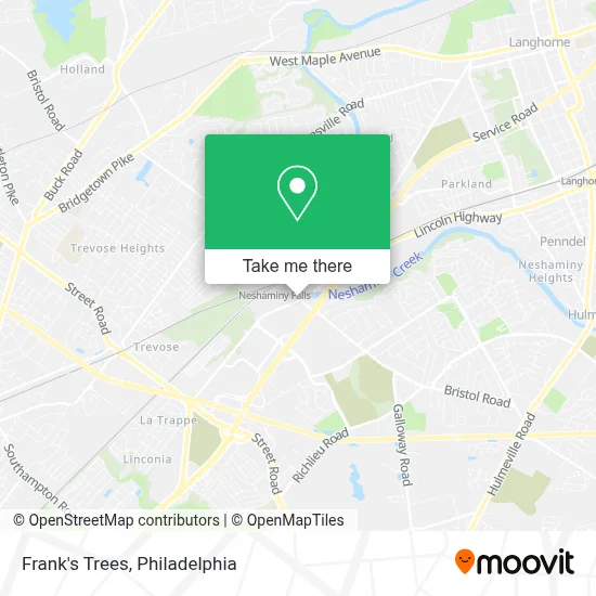 Frank's Trees map