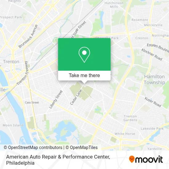 American Auto Repair & Performance Center map
