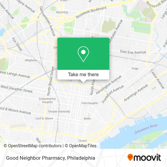 Good Neighbor Pharmacy map