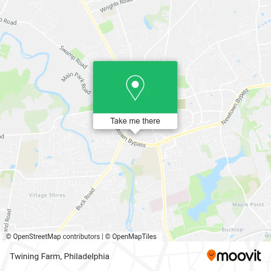 Twining Farm map