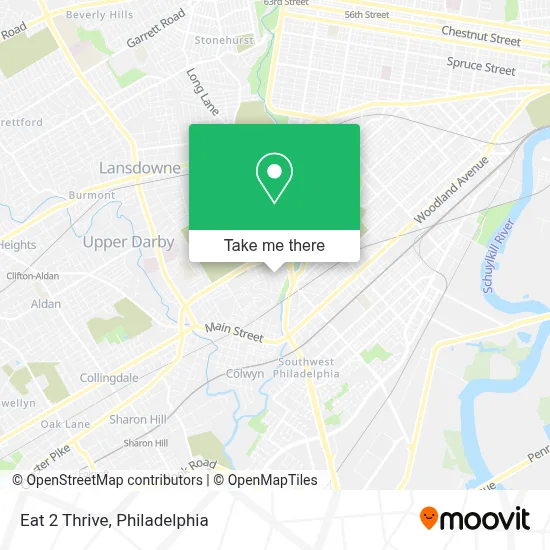 Eat 2 Thrive map