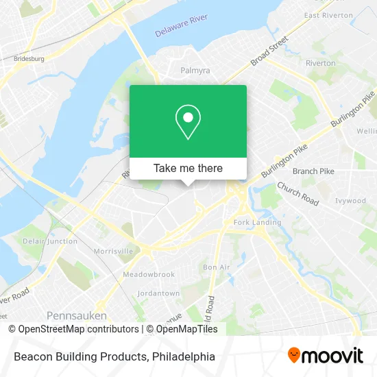 Beacon Building Products map