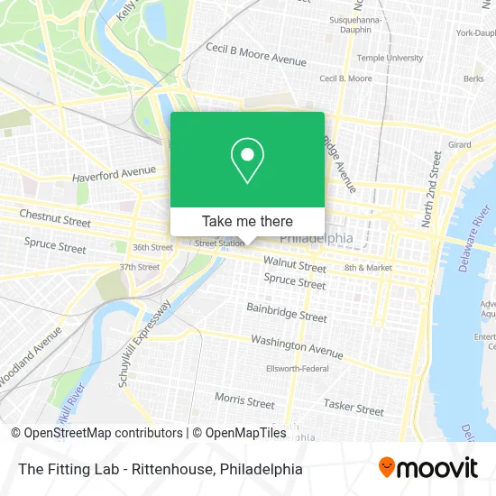 The Fitting Lab - Rittenhouse map