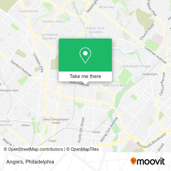 Angie's map