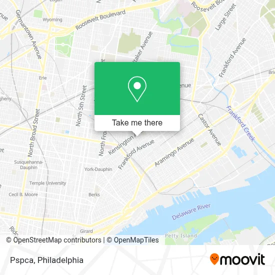 Pspca map