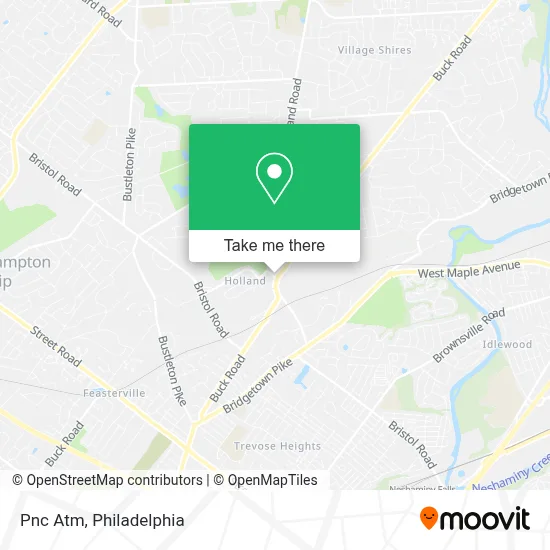 Pnc Atm map