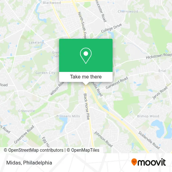 Midas map