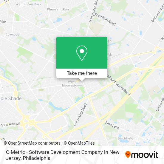 C-Metric - Software Development Company In New Jersey map