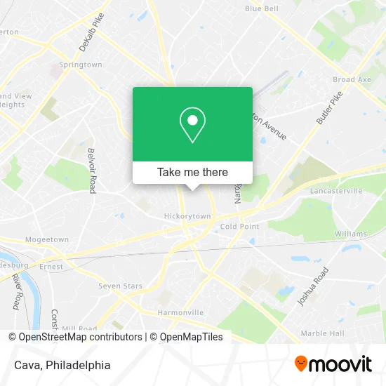 Cava map
