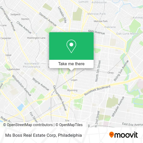 Ms Boss Real Estate Corp map