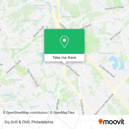 Dq Grill & Chill map
