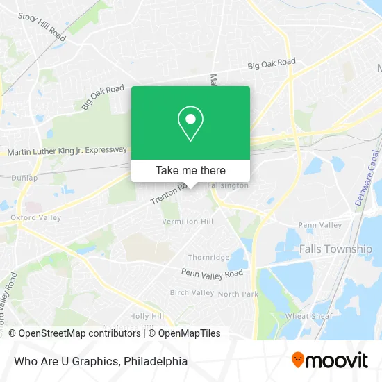 Who Are U Graphics map