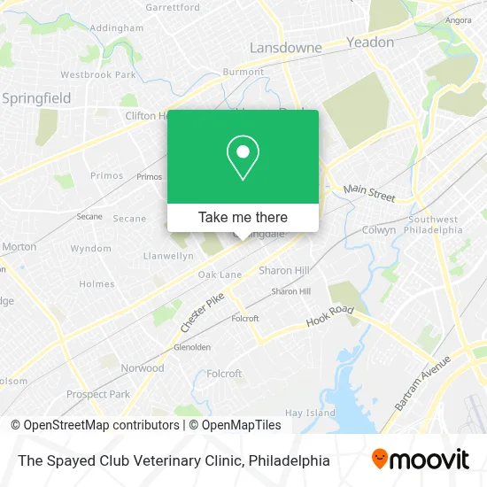 The Spayed Club Veterinary Clinic map