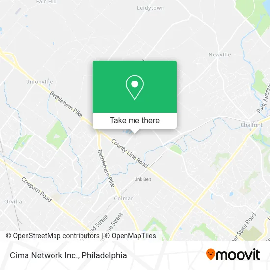 Cima Network Inc. map