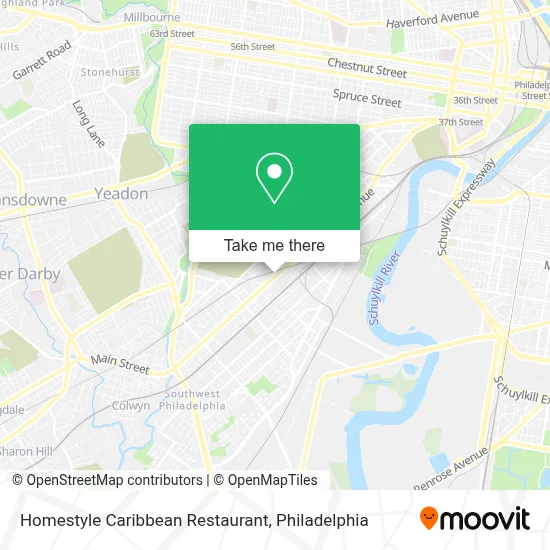 Homestyle Caribbean Restaurant map