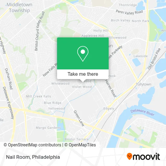 Nail Room map