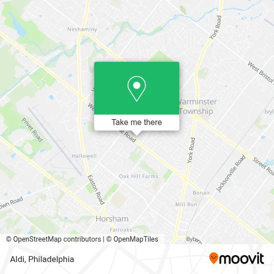Aldi map