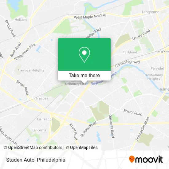 Staden Auto map