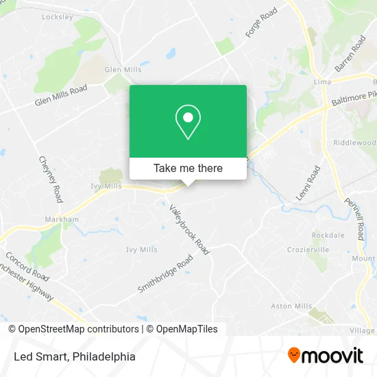 Led Smart map