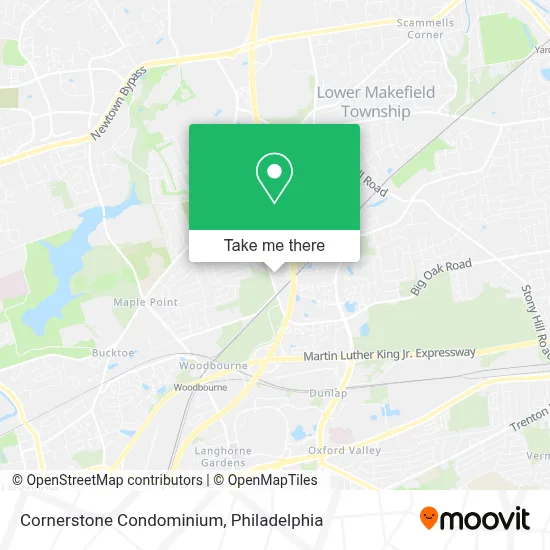 Cornerstone Condominium map