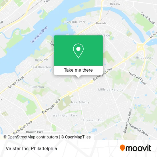 Valstar Inc map