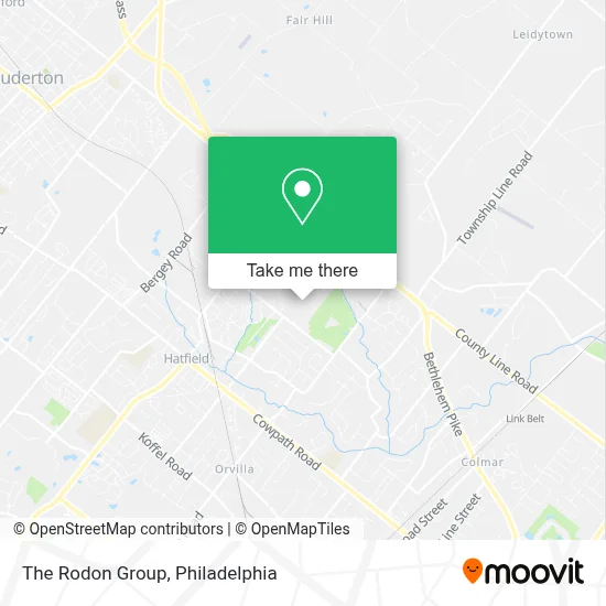 The Rodon Group map