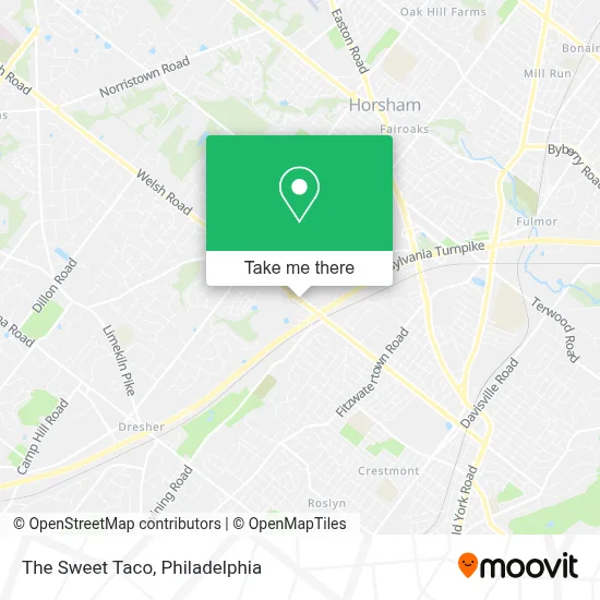 The Sweet Taco map