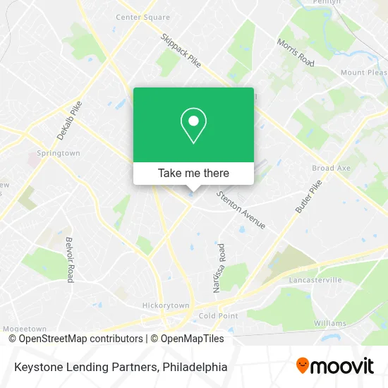 Keystone Lending Partners map