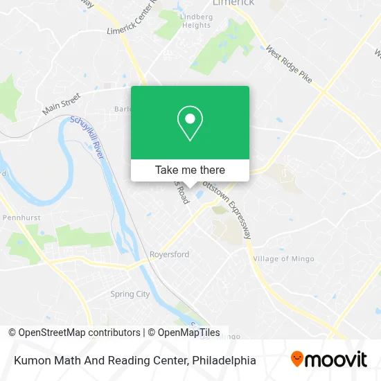 Kumon Math And Reading Center map