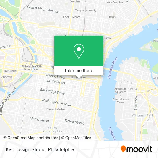 Kao Design Studio map