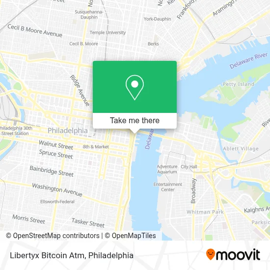 Libertyx Bitcoin Atm map