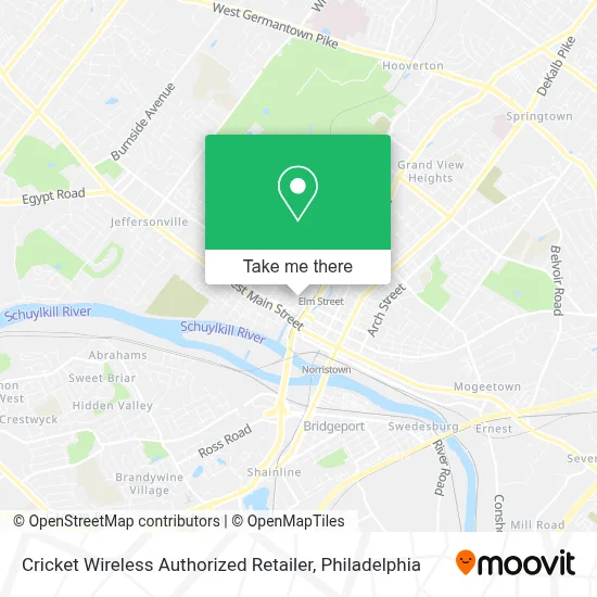 Cricket Wireless Authorized Retailer map