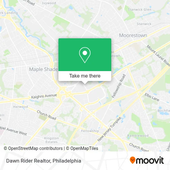 Dawn Rider Realtor map