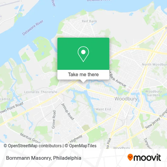Bornmann Masonry map