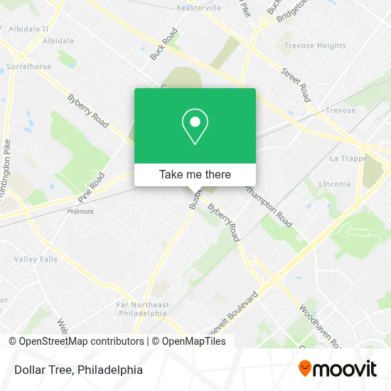Dollar Tree map