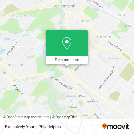 Exclusively Yours map