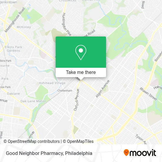 Good Neighbor Pharmacy map