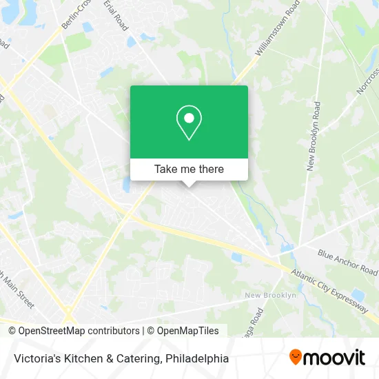 Victoria's Kitchen & Catering map