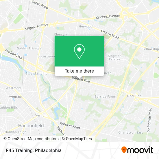 F45 Training map