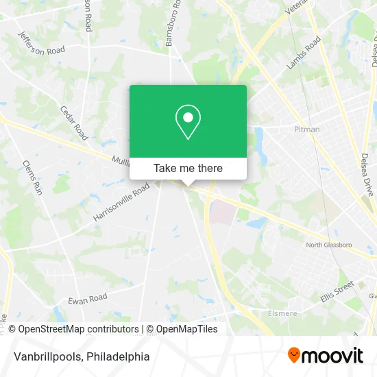 Vanbrillpools map