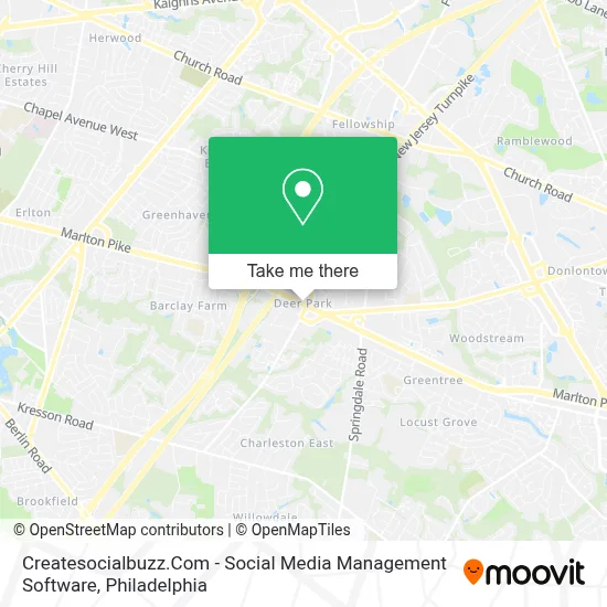 Createsocialbuzz.Com - Social Media Management Software map