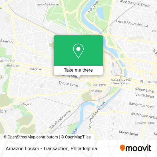 Amazon Locker - Transaction map